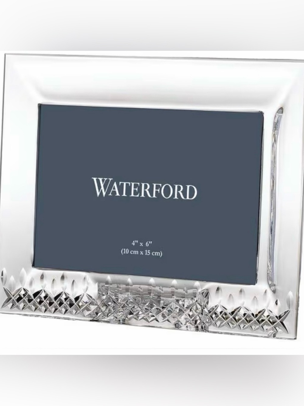 New in Box/Tag Waterford Lismore Essence Picture Frame Horizontal - (4x6)